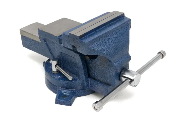 HBM Profi 125 mm Bankschroef met draaibaar onderstel - Afbeelding 2