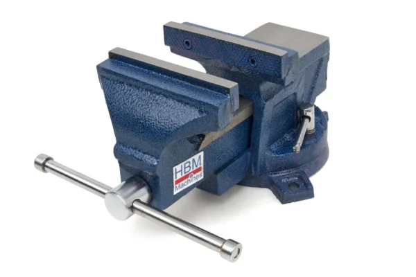 HBM Profi 125 mm Bankschroef met draaibaar onderstel - Afbeelding 5